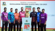 BPL Live Streaming in India: Watch Dhaka Dominators vs Rangpur Riders Online and Live Telecast of Bangladesh Premier League 2023 T20 Cricket Match