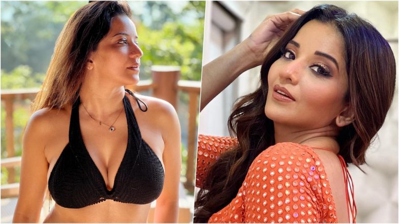 Monalisa Ka Bf Sexy Video - Bhojpuri Actress Monalisa Hot Photo in Black Crochet Bikini Top, Nazar Star  Flaunts Major Cleavage in Saucy Instagram Post | ðŸ‘— LatestLY