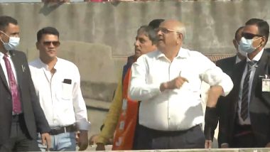 Makar Sankranti 2023: Gujarat CM Bhupendra Patel Flies Kite in Ahmedabad (Watch Video)