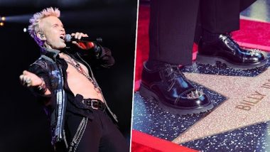Billy Idol Honoured With Star On Hollywood Walk of Fame, the Punk Rock Icon Says, ‘It’s Really Crazy To Find Myself Getting an Award Like This’ (View Pic)
