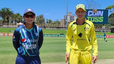 Pakistan Women vs Australia Women, 1st T20I 2023 Live Streaming Online: Get Free Live Telecast of PAK-W vs AUS-W Cricket Match on TV With Time in IST