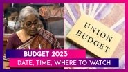 Budget 2023: Date, Time & Where To Watch Live Streaming Of Finance Minister Nirmala Sitharaman&rsquo;s Speech