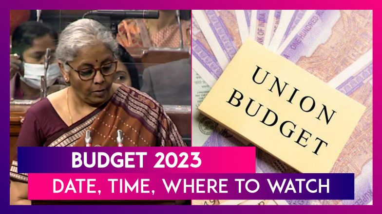 Budget 2023: Date, Time & Where To Watch Live Streaming Of Finance Minister Nirmala Sitharaman&rsquo;s Speech