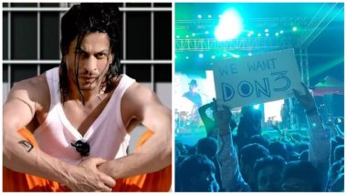Shah Rukh Khan Fan Holds 'We Want Don 3' Placard At Farhan Akhtar's Aurangabad Concert, Pics Go Viral!