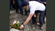 Bharat Jodo Yatra: Rahul Gandhi Visits Pulwama, Pays Homage to Bravehearts of Terror Attack (See Pics and Video)
