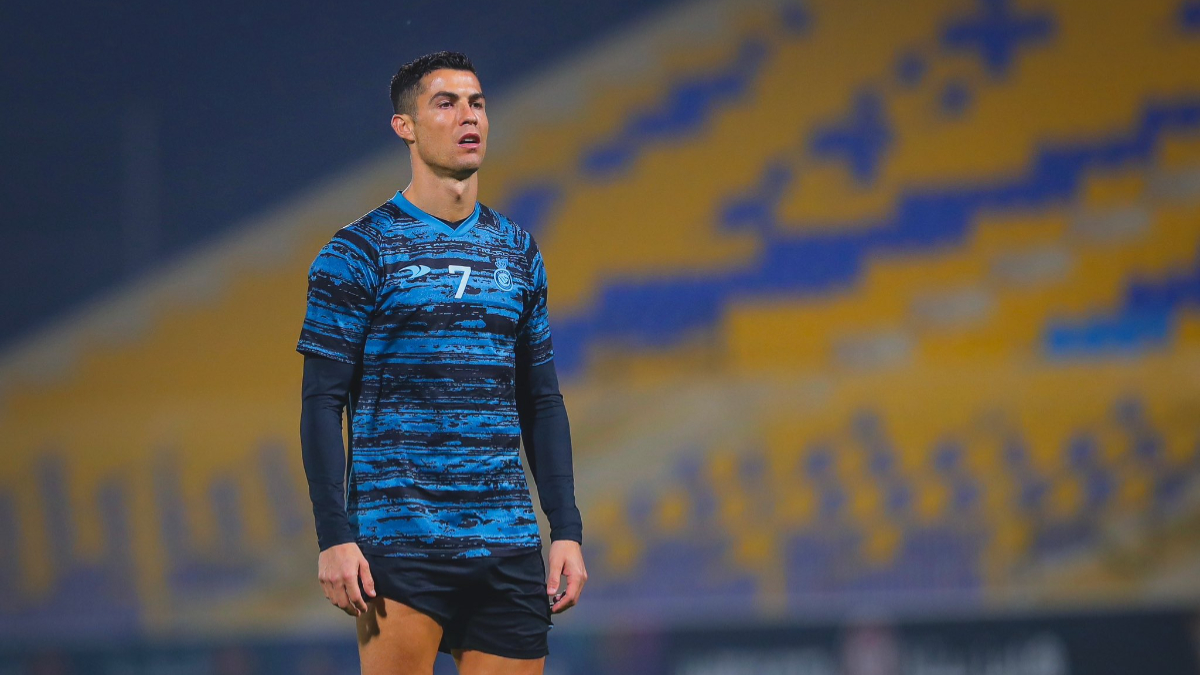 Cristiano Ronaldo Al-Nassr Away Jersey blue 