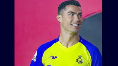Cristiano Ronaldo Goal Video Highlights: Watch Al-Nassr Star Score Brace, Equalise Again for Riyadh All-Stars XI in Friendly Match Against PSG