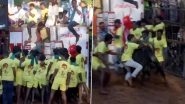 Jallikattu in Tamil Nadu Video: Bull-Taming Festival Begins in Avaniyapuram of Madurai Amid Large Crowd