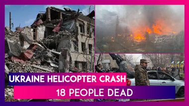 Ukraine Helicopter Crash: Interior Minister Among 18 Dead In Chopper Crash Near Kyiv Suburb