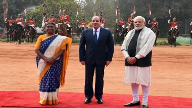 Republic Day Parade 2023: Abdel Fattah el-Sisi, Egyptian President To Witness R-Day March Past as Chief Guest Today