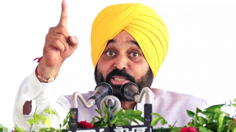 Punjab CM Bhagwant Mann Warns Protesters Against Misuse of Guru Granth Sahib As Shield During Protests