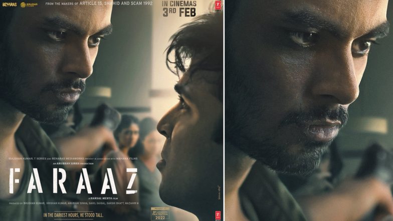 Faraaz Release Date: Hansal Mehta's Film to Arrive in Cinema Halls on February 3, 2023 (View Poster)