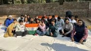 Bajrang Punia, Sakshi Malik, Vinesh Phogat, and Other Wrestlers Protesting Against WFI Spend Night at Temple, Eat Prasad for Breakfast and Leave for Jantar Mantar Again