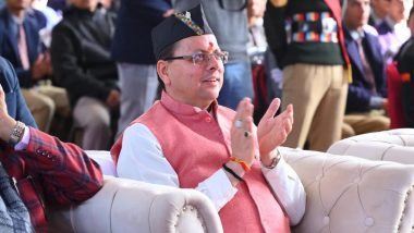 Uttarakhand CM Pushkar Singh Dhami Attends PM Narendra Modi’s ‘Pariksha Pe Charcha 2023’ Online in Dehradun