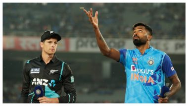 IND vs NZ 1st T20I 2023 Toss Report & Playing XI: Arshdeep Singh, Rahul Tripathi, Deepak Hooda, Shivam Mavi Return As India Opt To Bowl First