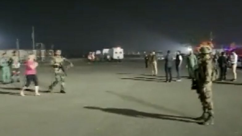 Azur Air Moscow-Goa Flight Bomb Threat: Nothing Suspicious Found, Says Jamnagar Airport Director After Plane Makes Emergency Landing (Watch Video)