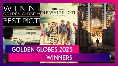 Golden Globes 2023: From RRR’s ‘Naatu Naatu’ to The Fabelmans, Check Out Major Winners Here!