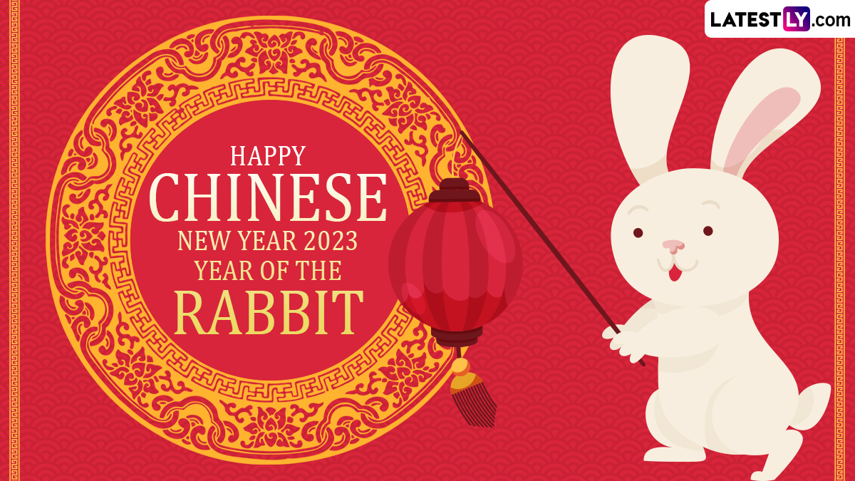 Lunar NEW YEAR 2023 Hopping Year Rabbit