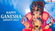 Maghi Ganesh Jayanti 2023 Images & HD Wallpapers for Free Download Online: Wish Happy Ganesh Jayanti With Greetings and WhatsApp Messages on Magha Shukla Chaturthi