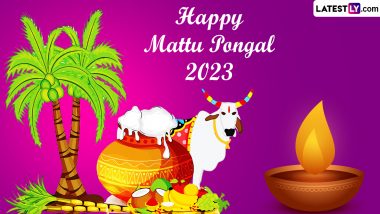 Mattu Pongal 2023 Images and HD Wallpapers for Free Download Online: Share Wishes, WhatsApp Messages and Greetings on the Third Day of Pongal