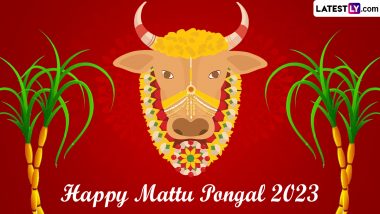 Happy Mattu Pongal 2023 Greetings And Images: Share WhatsApp Messages, Quotes, Wishes, Sayings, SMS and HD Wallpapers With Your Loved Ones