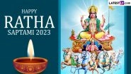Ratha Saptami 2023 Images and HD Wallpapers for Free Download Online: Share WhatsApp Messages, Wishes and Greetings on Magh Saptami