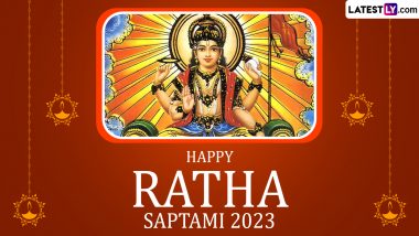 Ratha Saptami 2023 Greetings & Images: Share Wishes, WhatsApp Messages, Images, HD Wallpapers and SMS on Surya Jayanti or Achala Saptami
