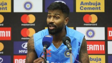 IND vs NZ 2nd T20I: Hardik Pandya Criticises 'Spin-Dominating' Lucknow Pitch, Calls it 'Shocker of A Wicket'