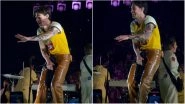 Harry Styles Suffers Wardrobe Malfunction While Performing &lsquo;Music for a Sushi Restaurant&rsquo; Song, Video of His Leather Pants Ripping Off Mid-Concert Goes Viral