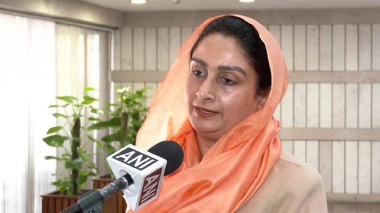 PM Narendra Modi Must Make MSP a Statuary Right of Farmers, Says Harsimrat Kaur Badal