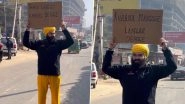 Social Activist Harteerath Singh Ahluwalia's Heartening Twist to Blinkit and Zomato's 'Mangoge Denge' Billboard Wordplay Is Winning Hearts, Here's Why