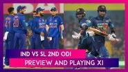 IND vs SL 2nd ODI Preview and Playing XI: India Eye Series Win, Sri Lanka Looking to Stay Alive