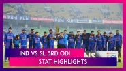 IND vs SL 3rd ODI 2023 Stat Highlights: Virat Kohli Stars As India Clinch Series Sweep