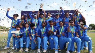 India U19 vs England U19 Final Video Highlights: Watch Shafali Verma and Co. Lift ICC U19 Women's T20 World Cup 2023 Title With Seven-Wicket Victory