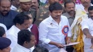 Jallikattu: Tamil Nadu Sports Minister Udhayanidhi Stalin Flags Off Bull-Taming Festival Event in Madurai&rsquo;s Alanganallur (Watch Video)