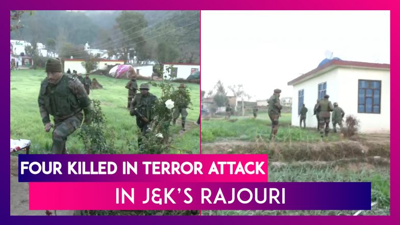 Jammu & Kashmir: Four Killed In Terror Attack After Armed Men Open Fire At Three Houses In Rajouri
