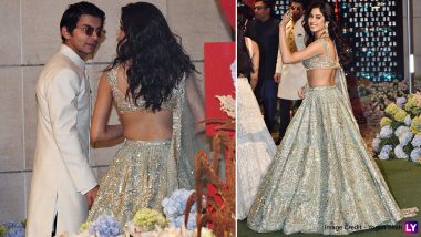 Janhvi Kapoor Spotted With Shikhar Pahariya at Anant Ambani and Radhika Merchant’s Engagement Party! Check Out Their Unseen Pictures