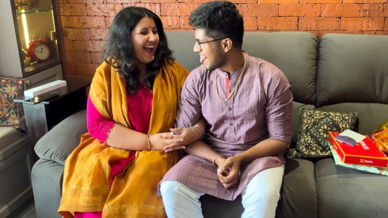 Kal Ho Naa Ho Actress Jhanak Shukla Gets Engaged to Beau Swapnil Suryawanshi; Check Out Pics From Her Roka Ceremony!