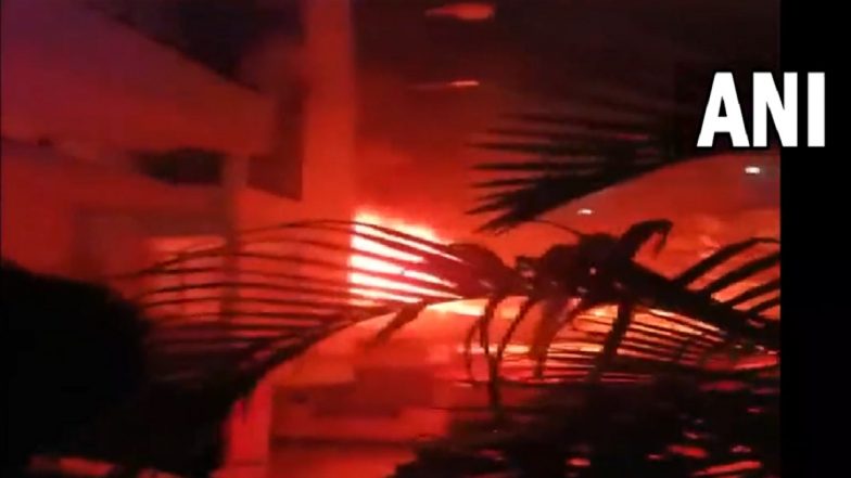 Jharkhand Fire: Doctor, His Wife Among Five Killed After Massive Blaze Engulfs Residential Complex of Dhanbad Hospital (Watch Video)