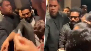RRR Star Jr NTR Gets Mobbed by Fans for Selfies at LA’s TCL Chinese Theatres, Video Goes Viral