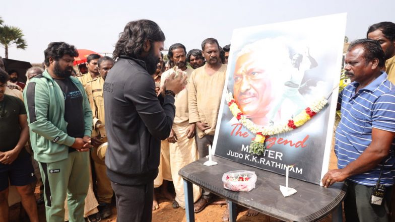 Judo Rathinam Passes Away; Dhanush Pays Last Respect to the Legendary Stunt Choreographer (View Pics)