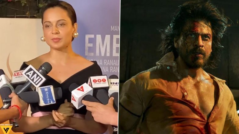 Kangana Ranaut Praises Shah Rukh Khan's Pathaan, Says 'Aisi Films Chalni Chahiye' (Watch Video)