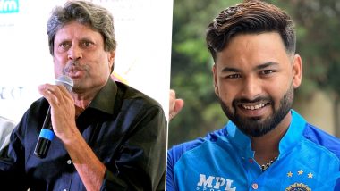 Rishabh Pant Car Accident: Kapil Dev Offers Advice of Appointing A Driver For Young Cricketers