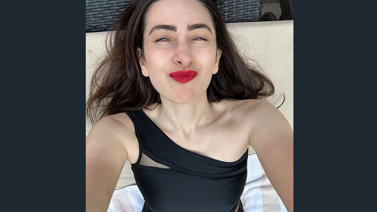 Karisma Kapoor Shares the Sexiest Post on New Year 2023! Actress Pouts and  Poses in Black One Shoulder Monokini (View Pic) | 🎥 LatestLY