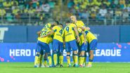 Kerala Blasters vs Chennaiyain FC, ISL 2022-23 Live Streaming Online on Disney+ Hotstar: Watch Free Telecast of KBFC vs CFC Match in Indian Super League 9 on TV and Online