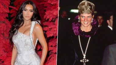 Kim Kardashian Buys Princess Diana’s Iconic Cross Pendant for $197,000 at Sotheby’s Annual Auction