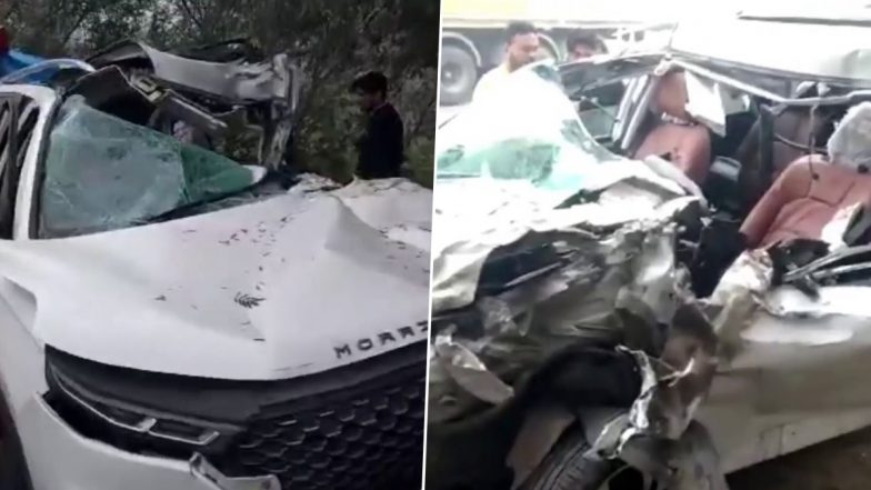 Haryana Road Accident: Car Carrying Four People From Delhi on Way to Kullu-Manali Meets With an Accident in Kurukshetra; One Boy Killed