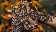 New Mehndi Designs for Makar Sankranti 2023: From Kite & Sun Mehandi Patterns to Arabic & Rajasthani Henna Designs, Here&rsquo;s How To Celebrate Uttarayan Festival in a Beautiful Way