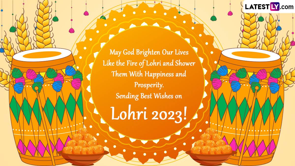 Happy Lohri 2023 Greetings, Wishes & Quotes: Send HD Images With ...