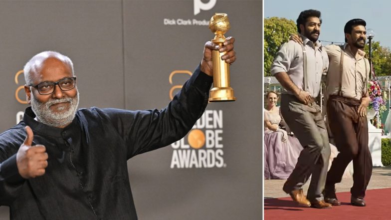 RRR Song ‘Naatu Naatu’ Becomes the First Ever Asian Track To Win a Golden Globe!